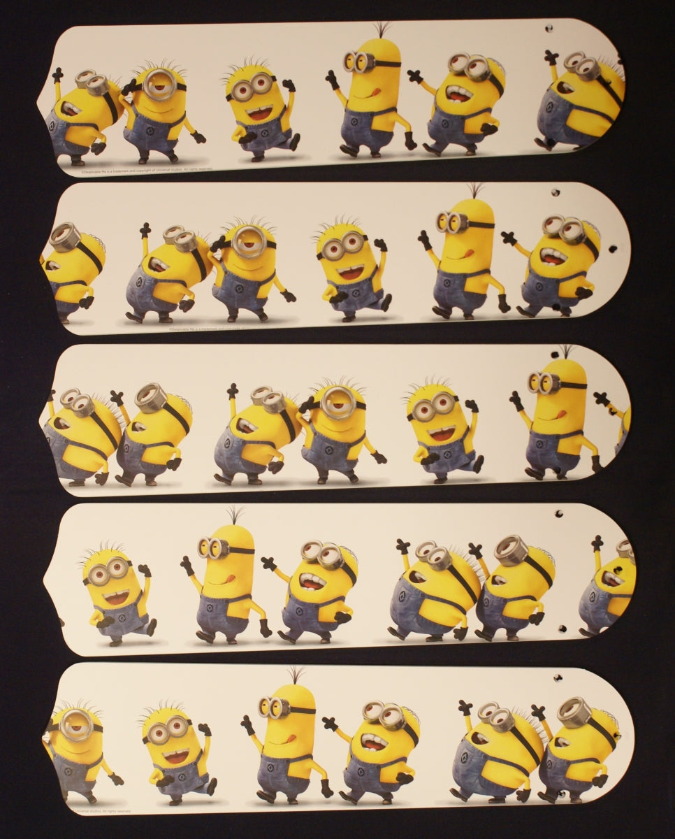 Ceiling Fan Designers 52SET-KIDS-MIN 52 in. Minions Ceiling Fan Blades