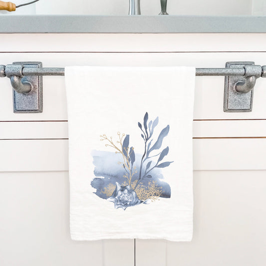 Queen Shell Splash - Cotton Tea Towel