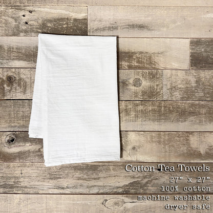 Drifting Rowboats - Cotton Tea Towel