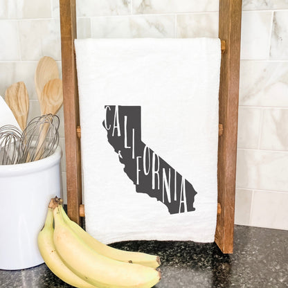 State Art (State Name) - Cotton Tea Towel