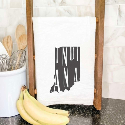 State Art (State Name) - Cotton Tea Towel