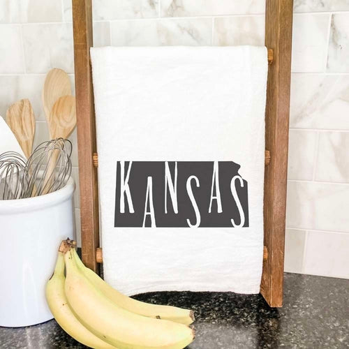 State Art (State Name) - Cotton Tea Towel