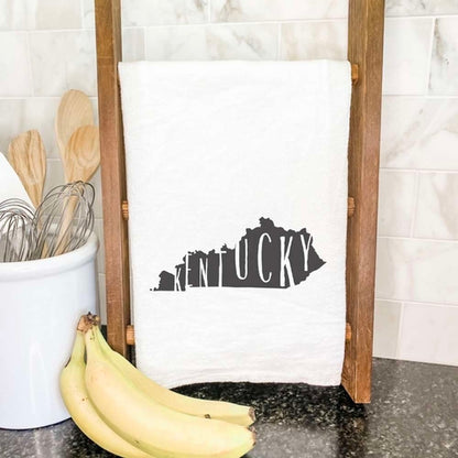 State Art (State Name) - Cotton Tea Towel