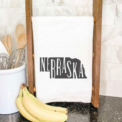 State Art (State Name) - Cotton Tea Towel