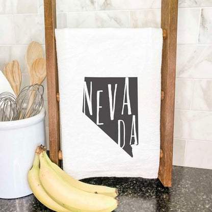 State Art (State Name) - Cotton Tea Towel