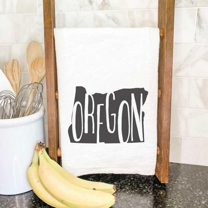 State Art (State Name) - Cotton Tea Towel