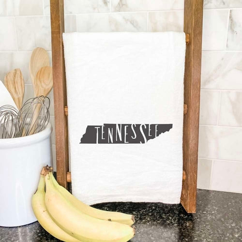 State Art (State Name) - Cotton Tea Towel