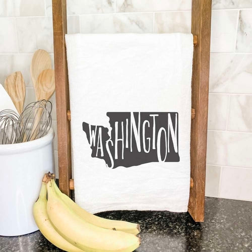 State Art (State Name) - Cotton Tea Towel