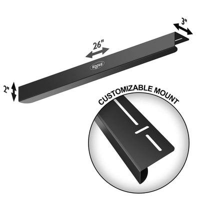 Overhead Storage Bin Rail System