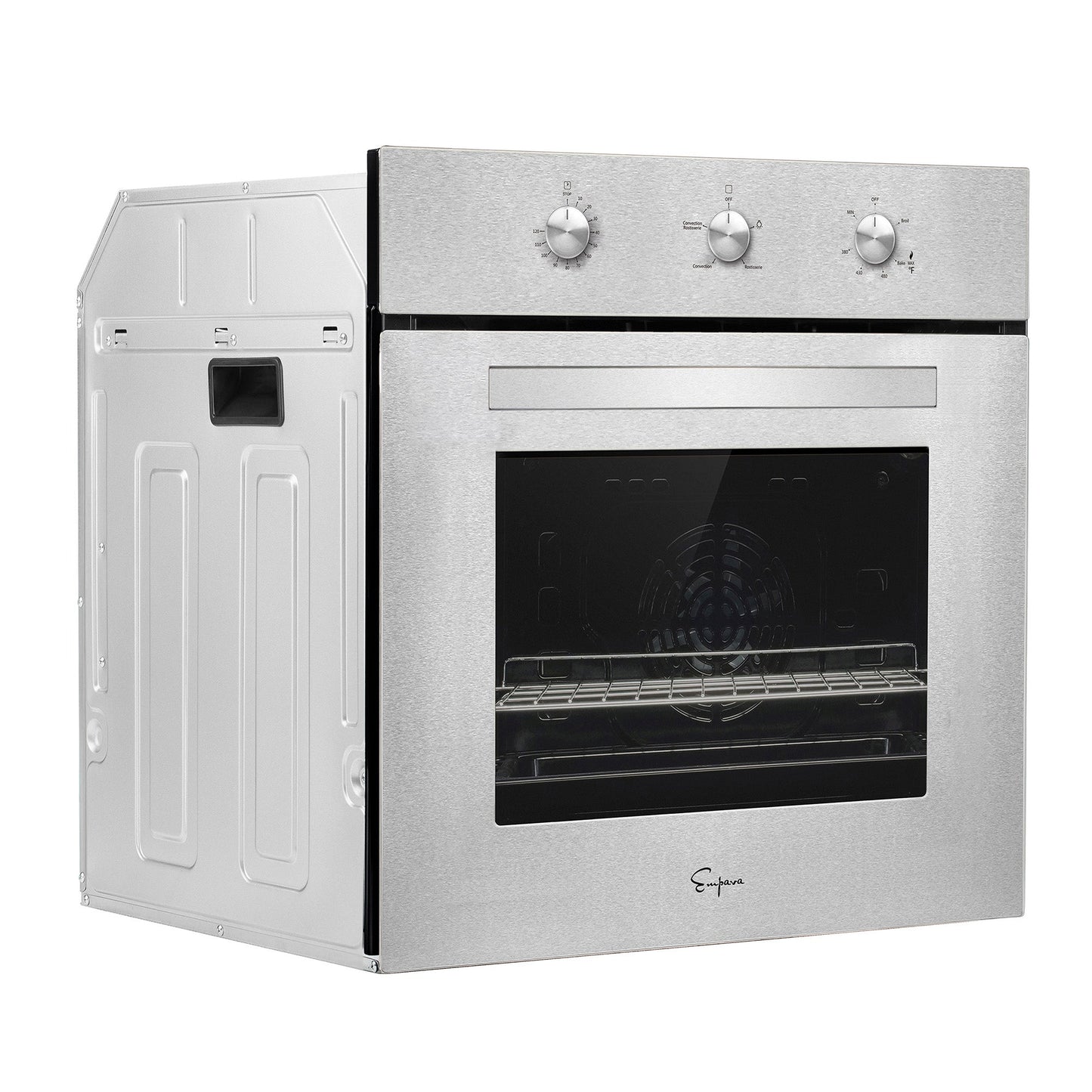 Empava 24WO10L 24 inch 2.3 Cu. ft. Gas Wall Oven - Only For LPG