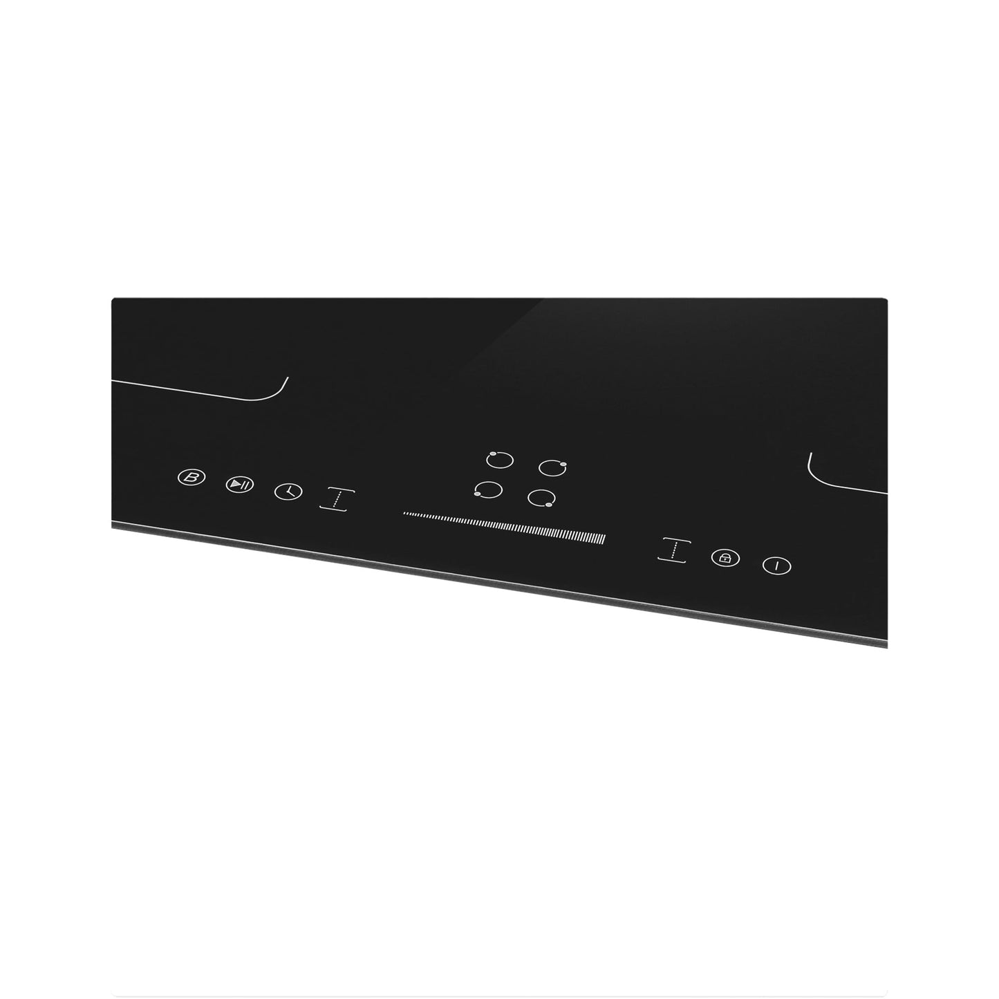 Empava 30EC04 30 Inch Black Electric Stove Induction Cooktop