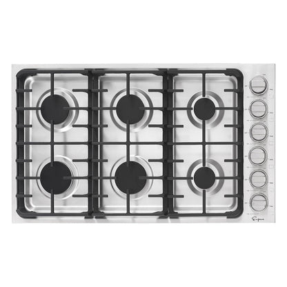 Empava 36GC34 36 in. Built-in Gas Cooktop