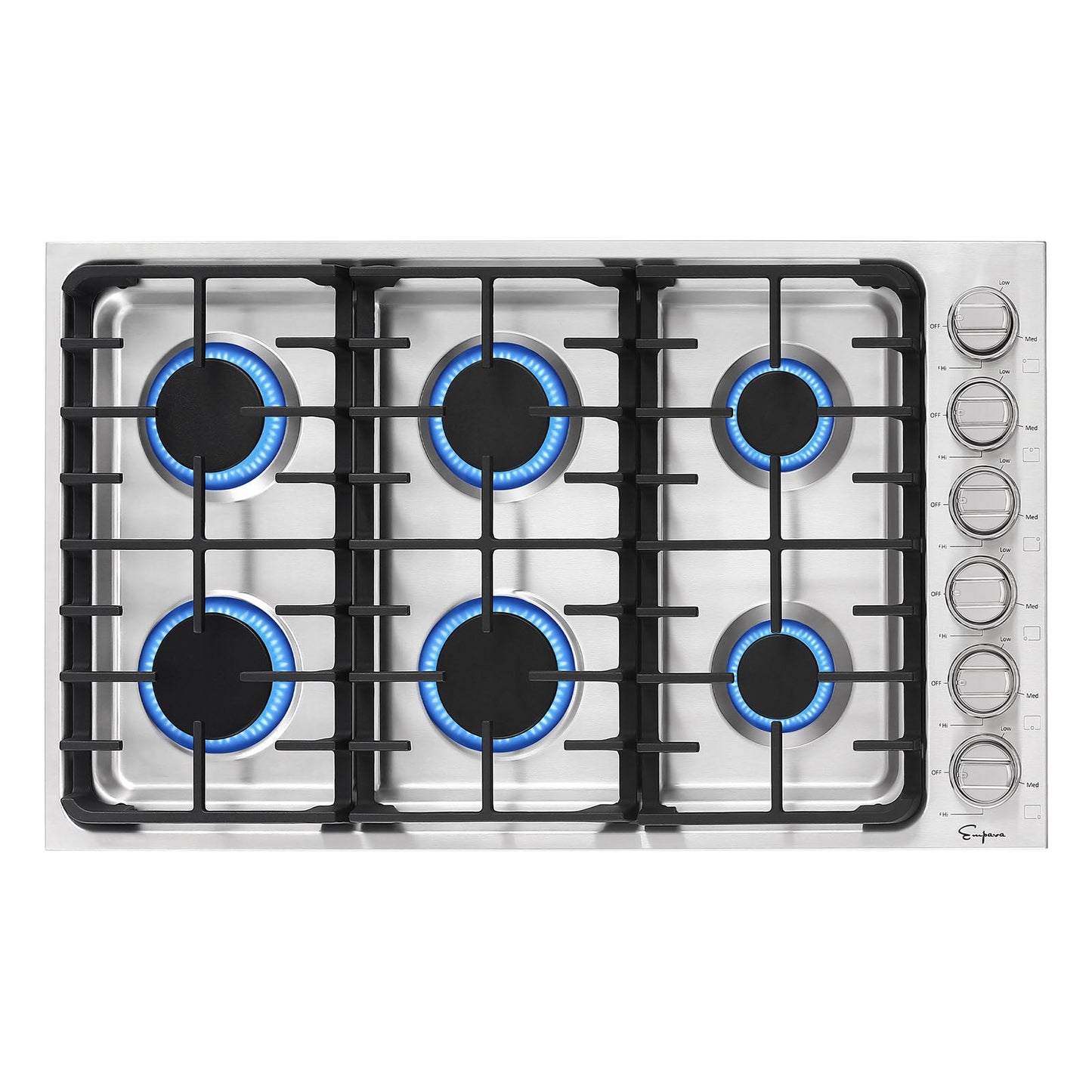 Empava 36GC34 36 in. Built-in Gas Cooktop