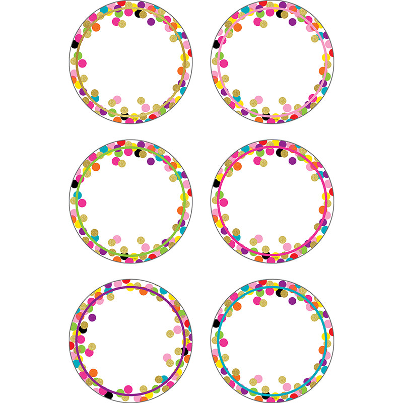 Teacher Created Resources TCR5882-3 Confetti Accents - Pack of 3