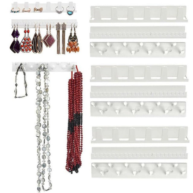 Earring Necklace Hanger Organizer Adhesive Jewelry