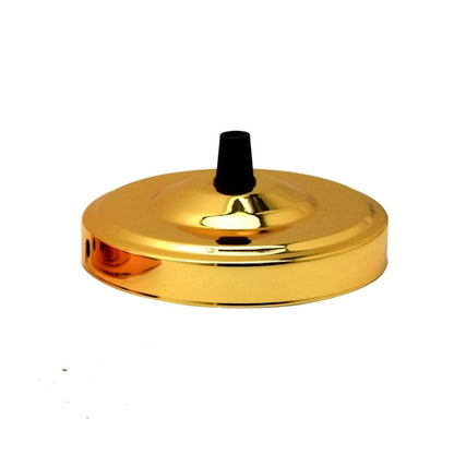 108mm  Side Fitting Single Outlet Ceiling Rose ~1463