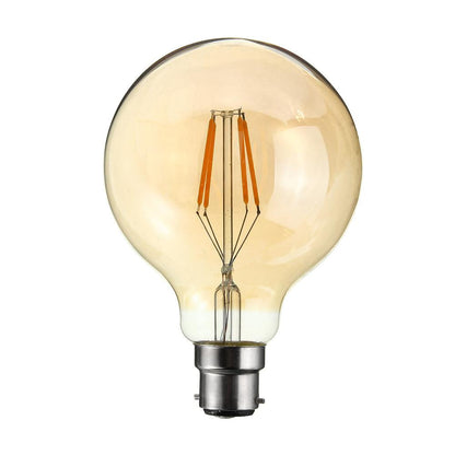 G95 B22 4W Dimmable Globe Vintage LED Retro Light Bulbs~3086