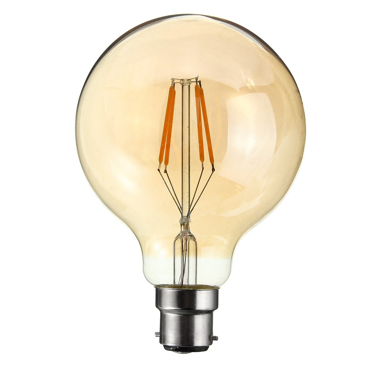 G95 B22 4W Dimmable Globe Vintage LED Retro Light Bulbs~3086