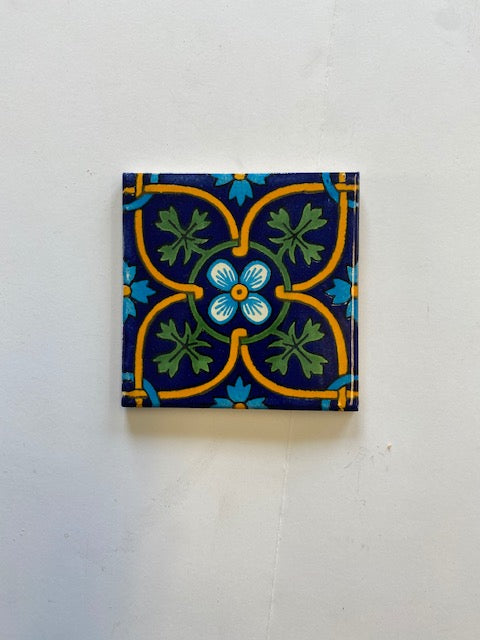 Talavera L119 4X4 4 x 4 in. Mexican Decorative Tiles, L119 - Pack