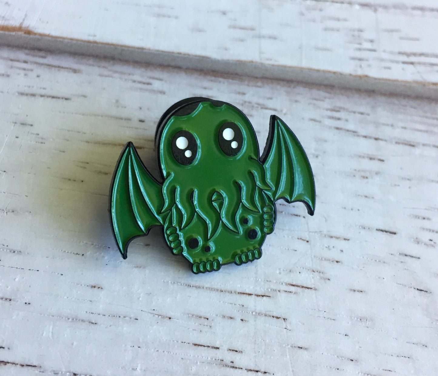 Cute Cthulhu Soft Enamel Pin 1"