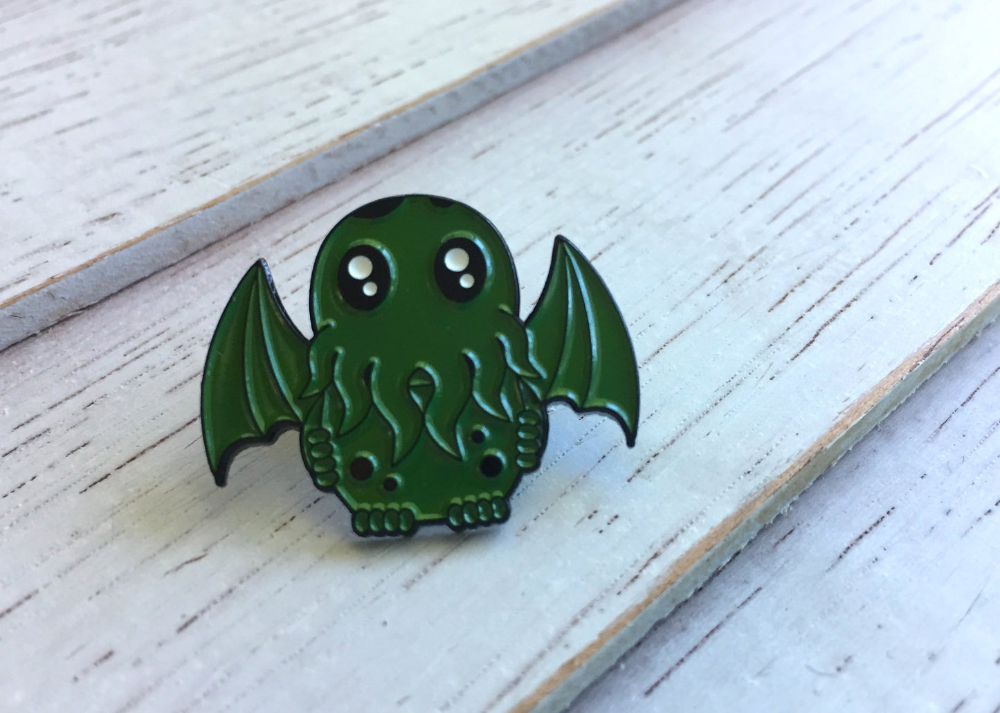 Cute Cthulhu Soft Enamel Pin 1"