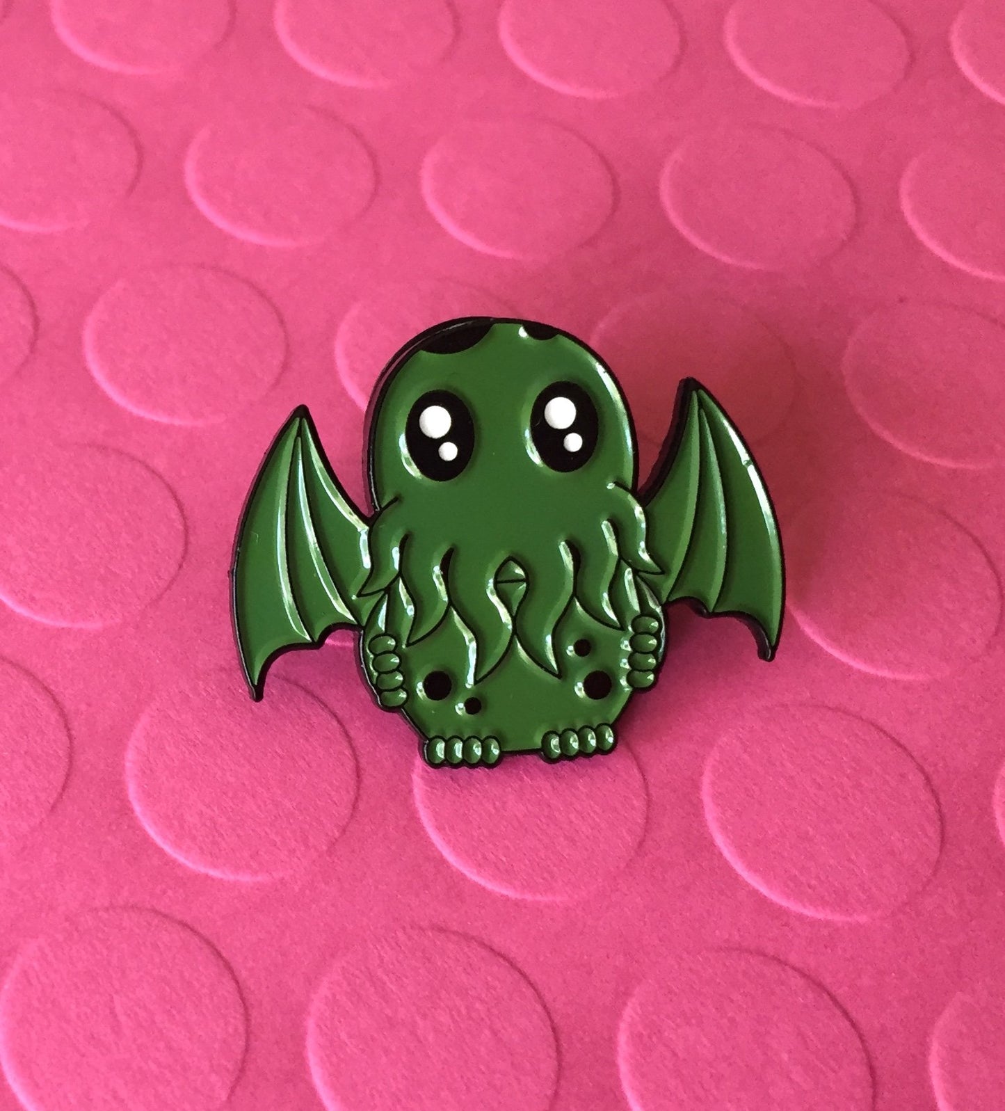 Cute Cthulhu Soft Enamel Pin 1"