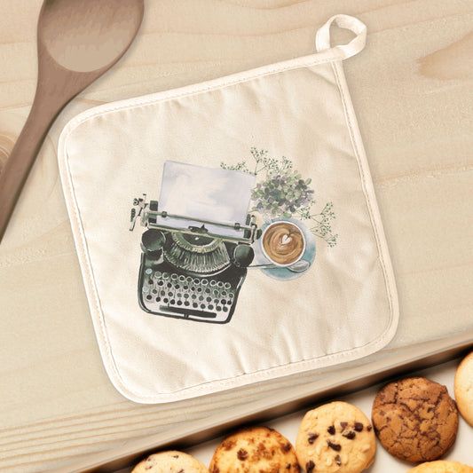 Typewriter Coffee - Cotton Pot Holder