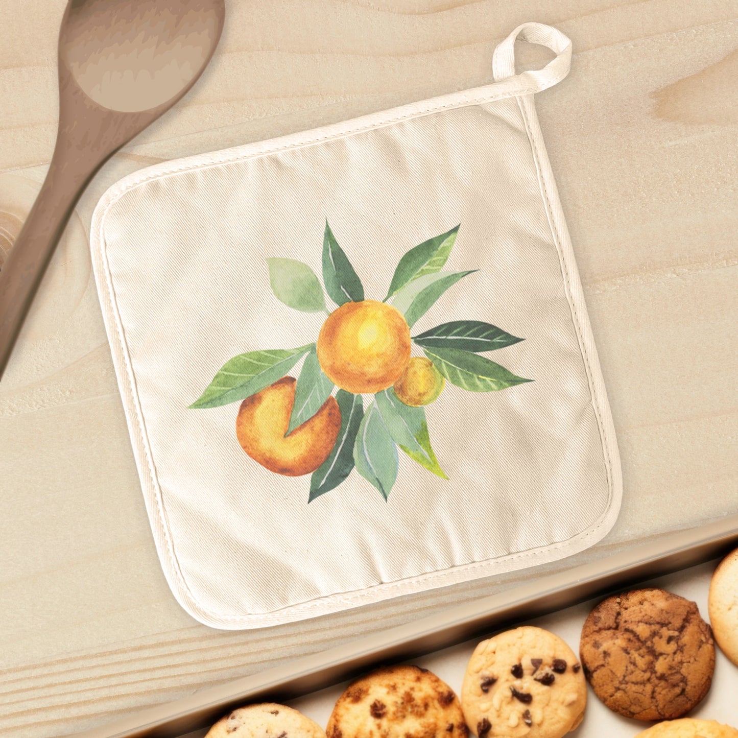 Tangerine Bunch - Cotton Pot Holder