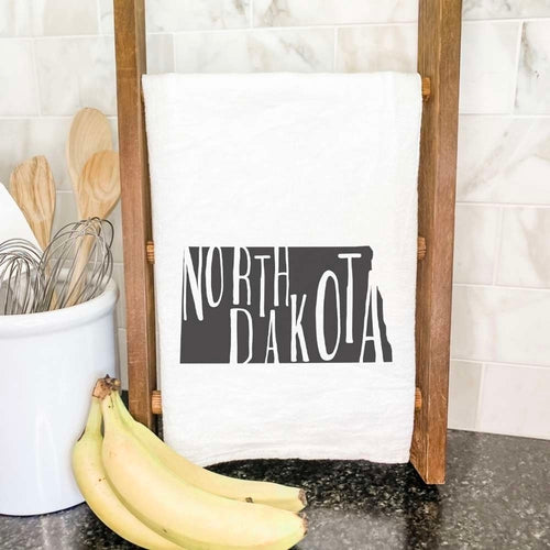 State Art (State Name) - Cotton Tea Towel