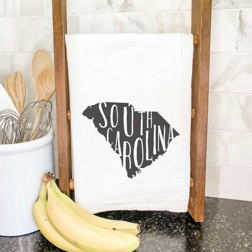 State Art (State Name) - Cotton Tea Towel