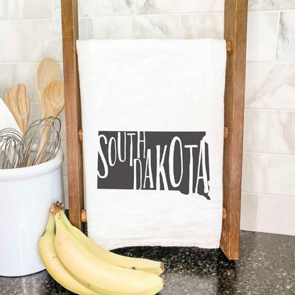 State Art (State Name) - Cotton Tea Towel