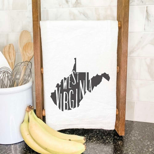 State Art (State Name) - Cotton Tea Towel