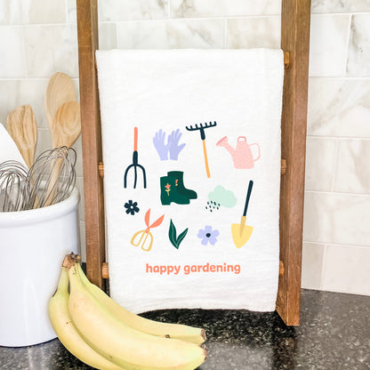 Happy Gardening - Cotton Tea Towel