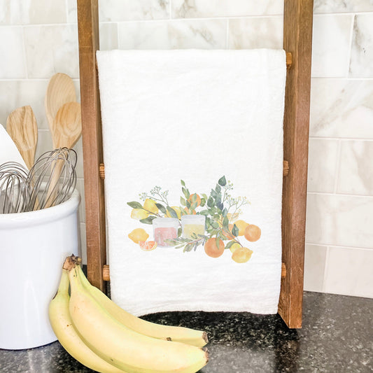 Citrus Cocktails - Cotton Tea Towel