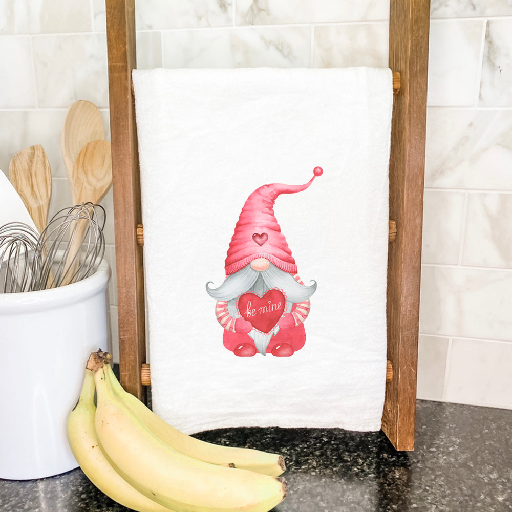 Be Mine Gnome - Cotton Tea Towel