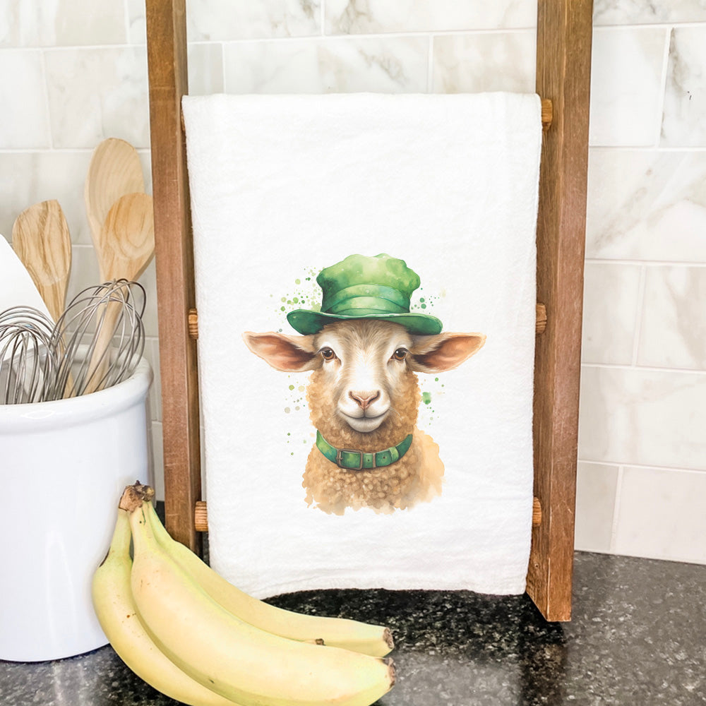 St. Patrick's Lamb - Cotton Tea Towel