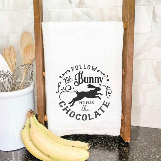 Follow the Bunny - Cotton Tea Towel