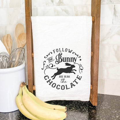 Follow the Bunny - Cotton Tea Towel