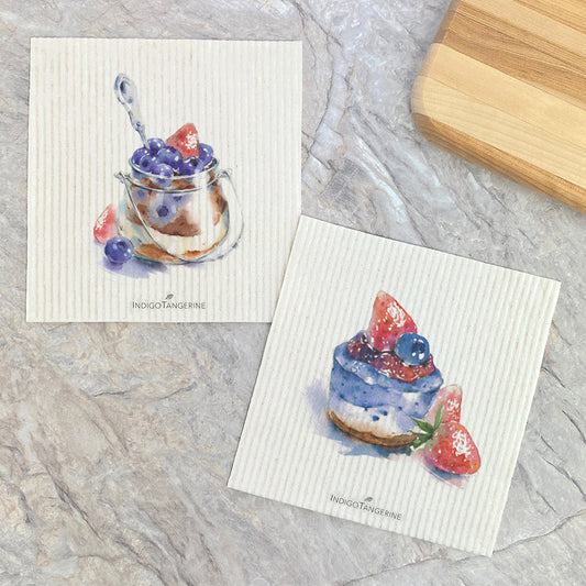 Summer Desserts 2pk - Swedish Dish Cloth