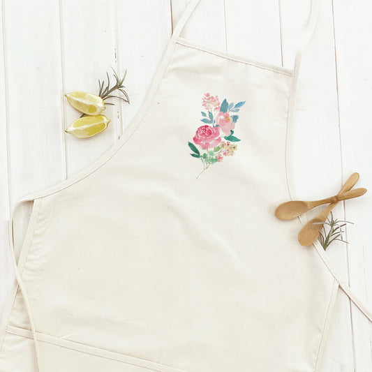 Mother's Love Flowers - Women's Apron