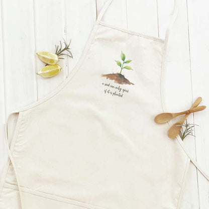 Seedling Quote - Women's Apron