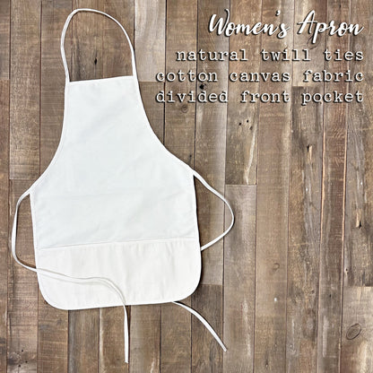 Cross with Leaves - Women's Apron