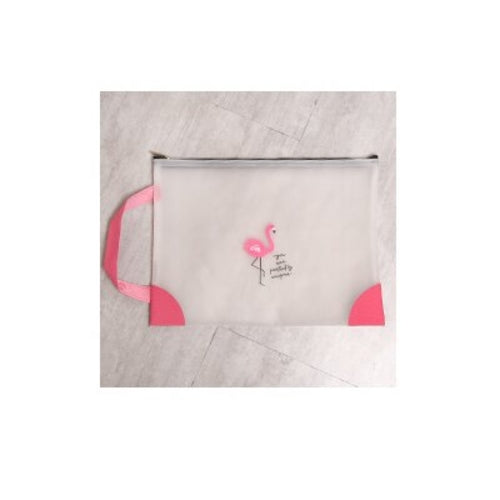 Cute Panda Flamingo File Bag Document