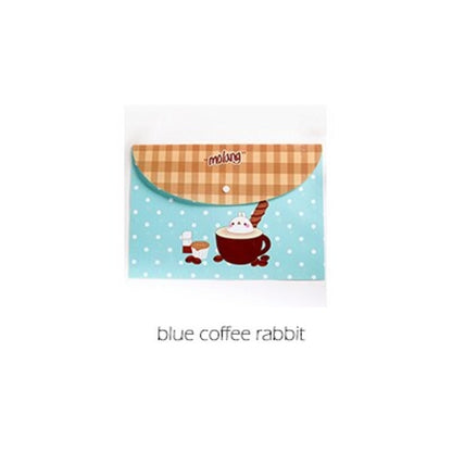 Cute Rabbit File Bag Document Bag