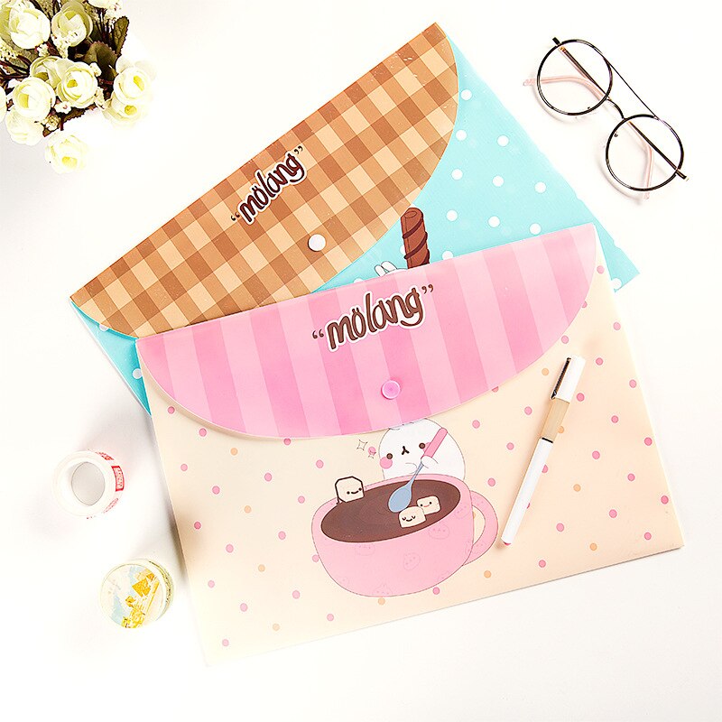 Cute Rabbit File Bag Document Bag