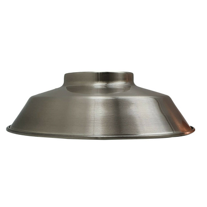 Satin Nickel Metal Ceiling Pendant Light Lampshades~1371