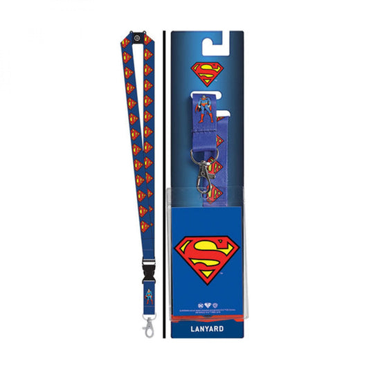 Superman 805406 Superman Repeating Logos Lanyard