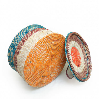 Serengeti Handwoven Fair Trade Basket.