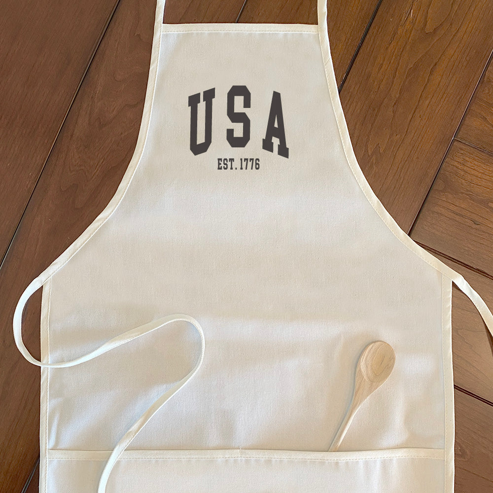 USA est 1776 - Women's Apron