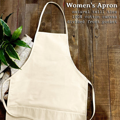 Watercolor Bear Scene - Women's Apron